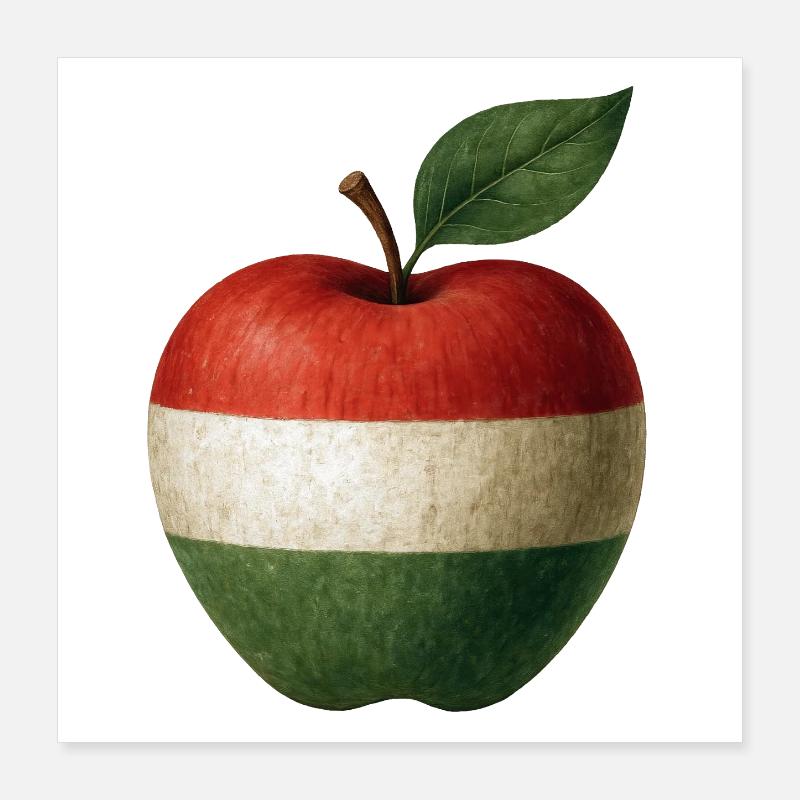 Hongrie Poster 40 x 40 cm