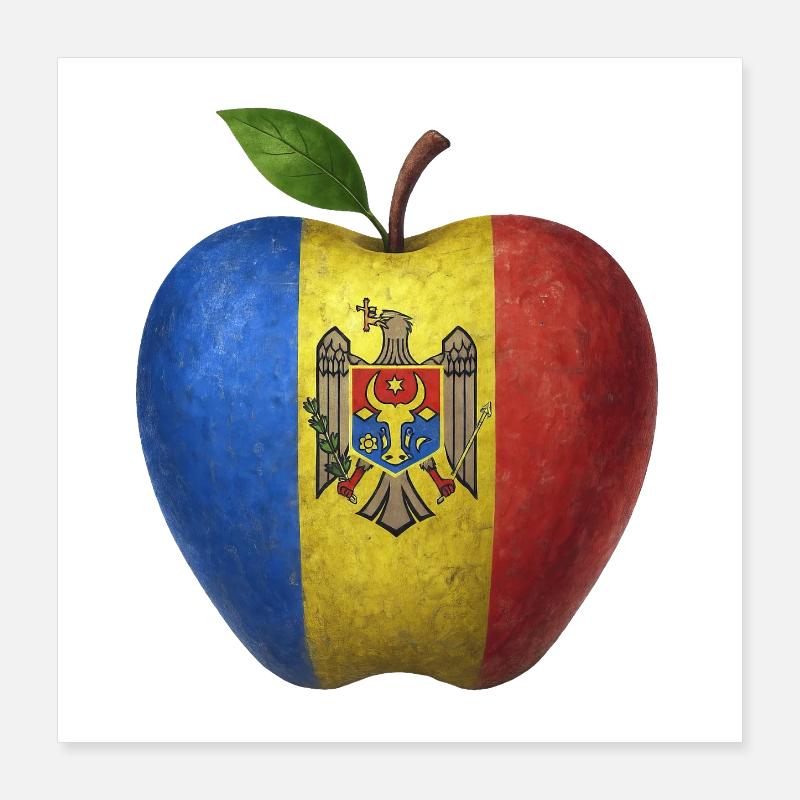 Moldavie Poster 40 x 40 cm
