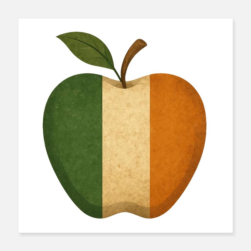 Ierland Poster 40x40 cm