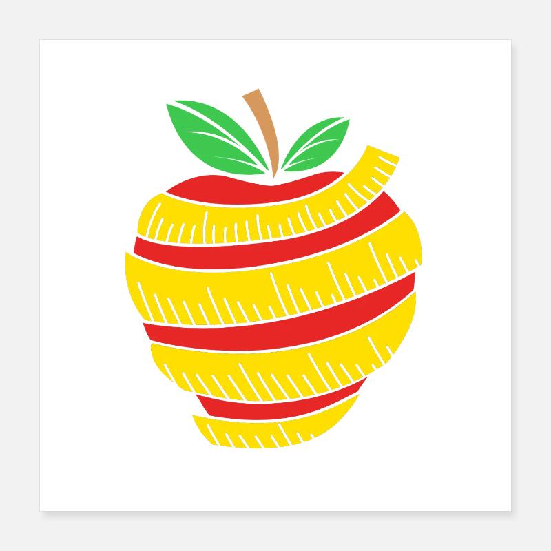 Nahrungsmittel Ernährung Lebensmittel Poster 40x40 cm