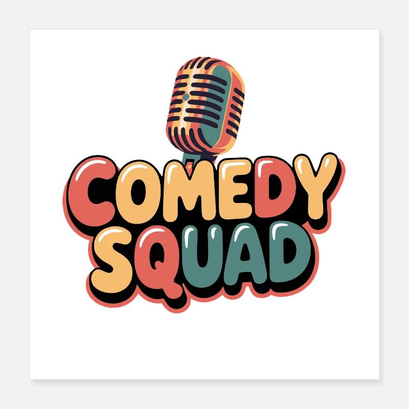 Comedy troupe Poster 16" x 16" (40x40 cm)