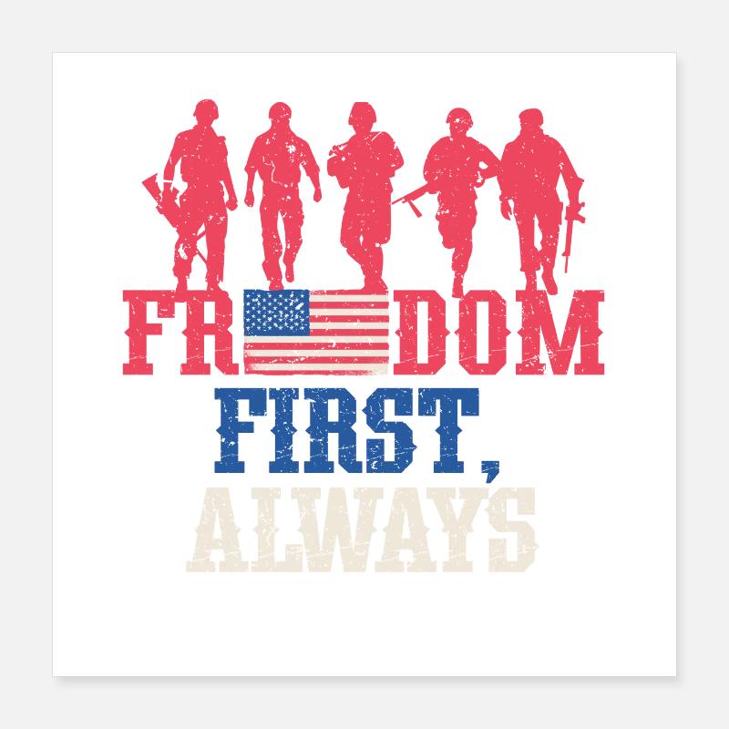 Veterans Day for Republicans Poster 16" x 16" (40x40 cm)