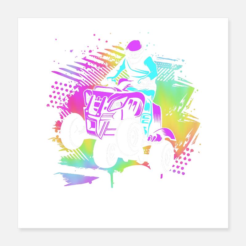 quad Poster 40 x 40 cm