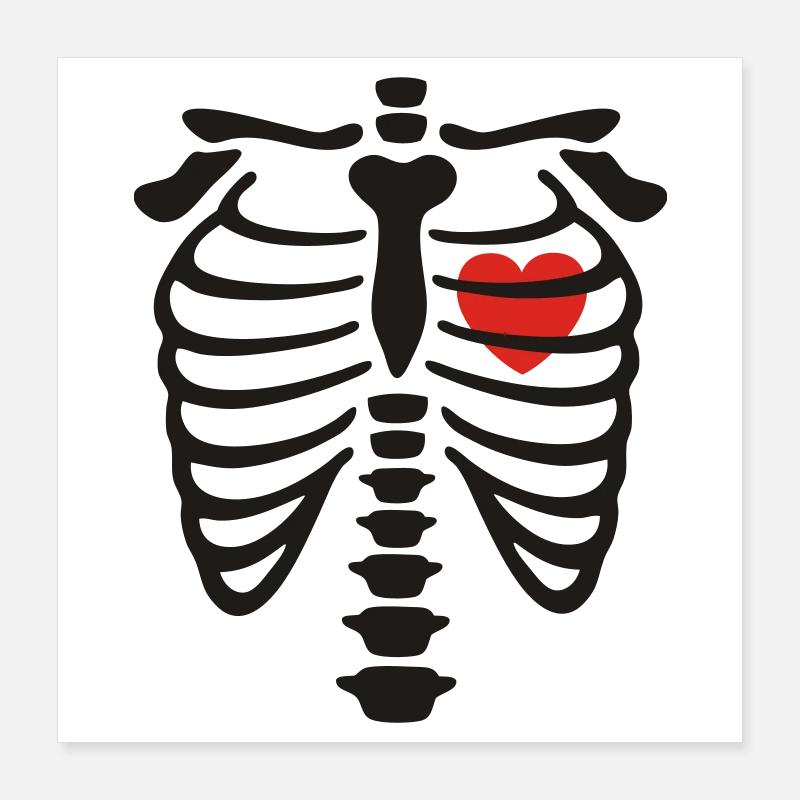 bis dass der Tod uns scheidet Poster 40x40 cm