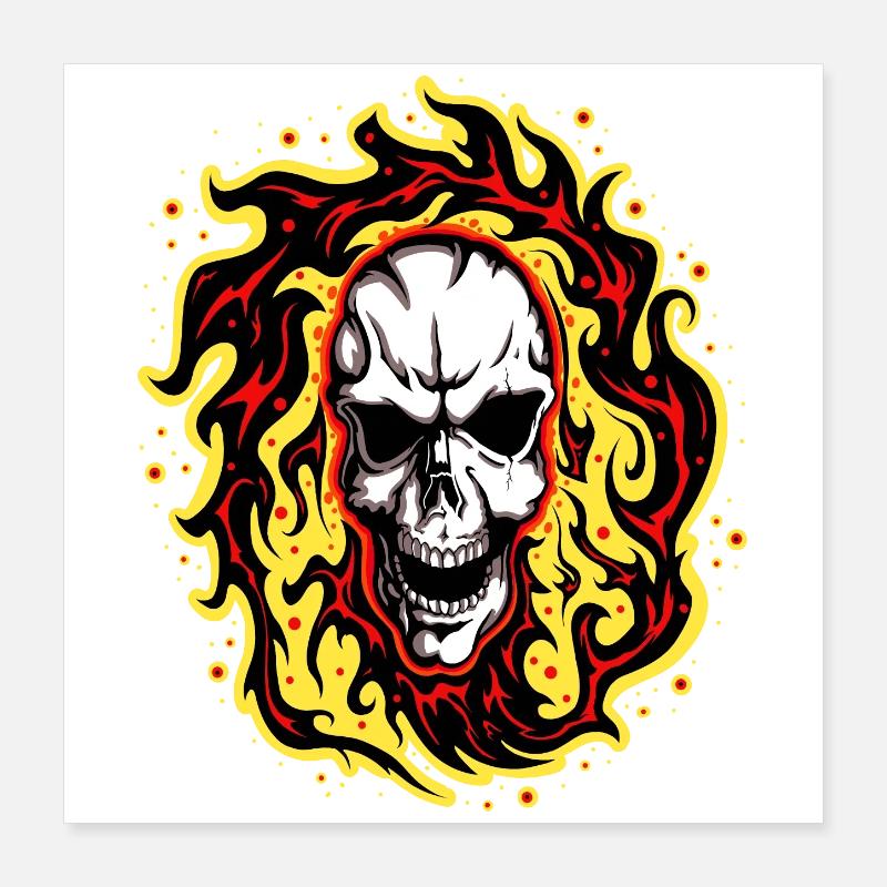 Fumeurs 2 Annonces Poster 40 x 40 cm