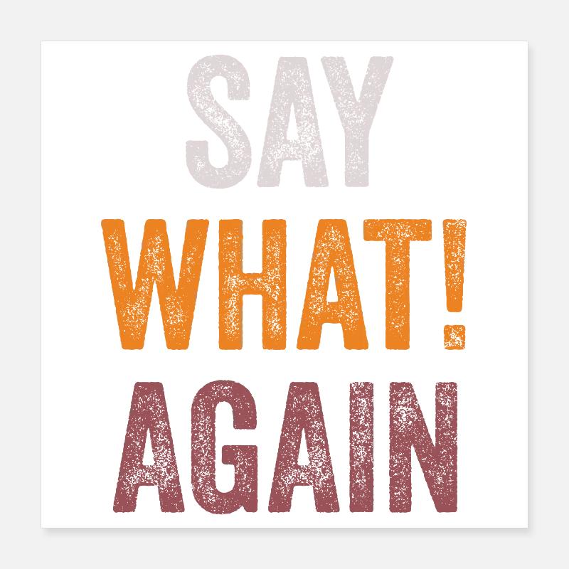 Pulp Fiction - Dis quoi ! Encore Poster 40 x 40 cm