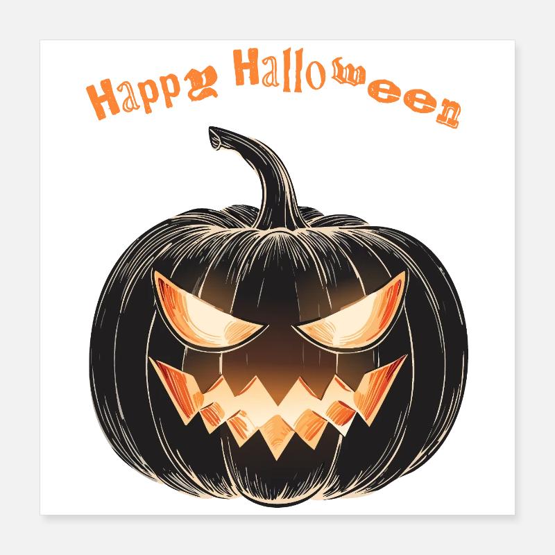 Joyeux halloween Poster 40 x 40 cm