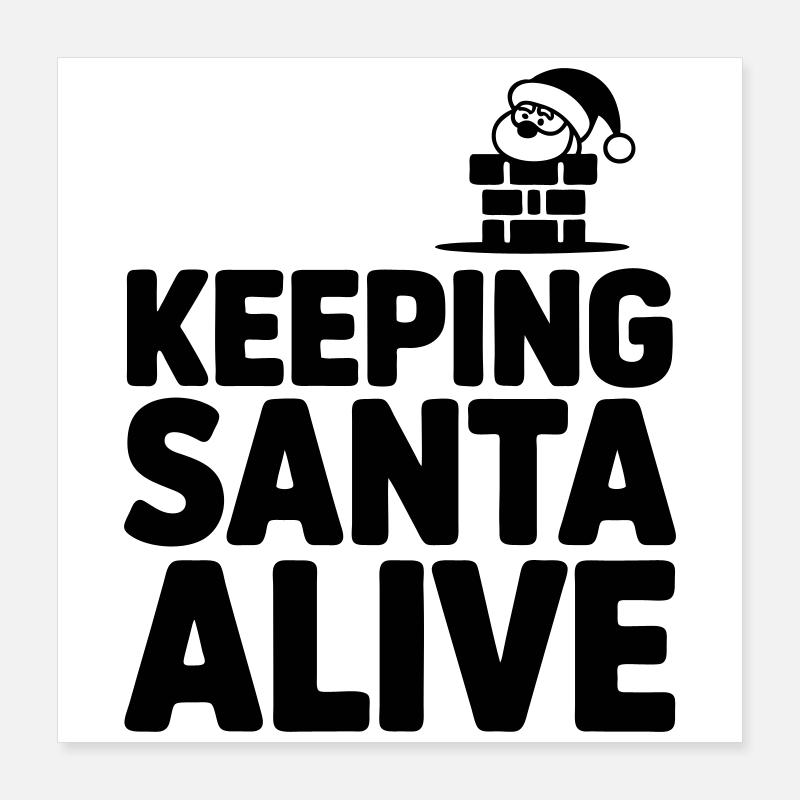 Chimney sweep chimney sweep funny saying Poster 16" x 16" (40x40 cm)