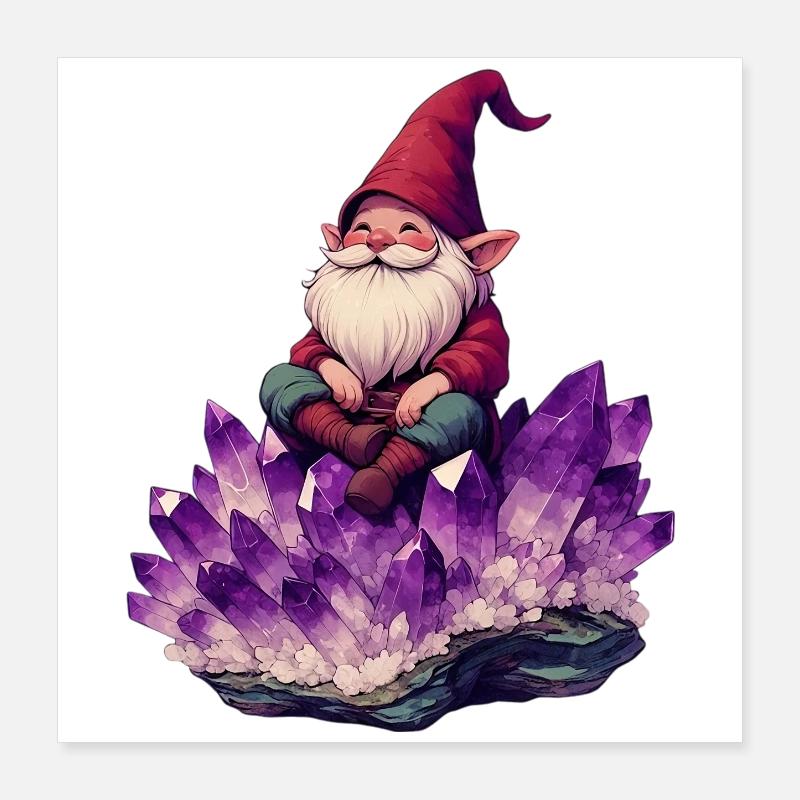 Gnom Poster 40x40 cm