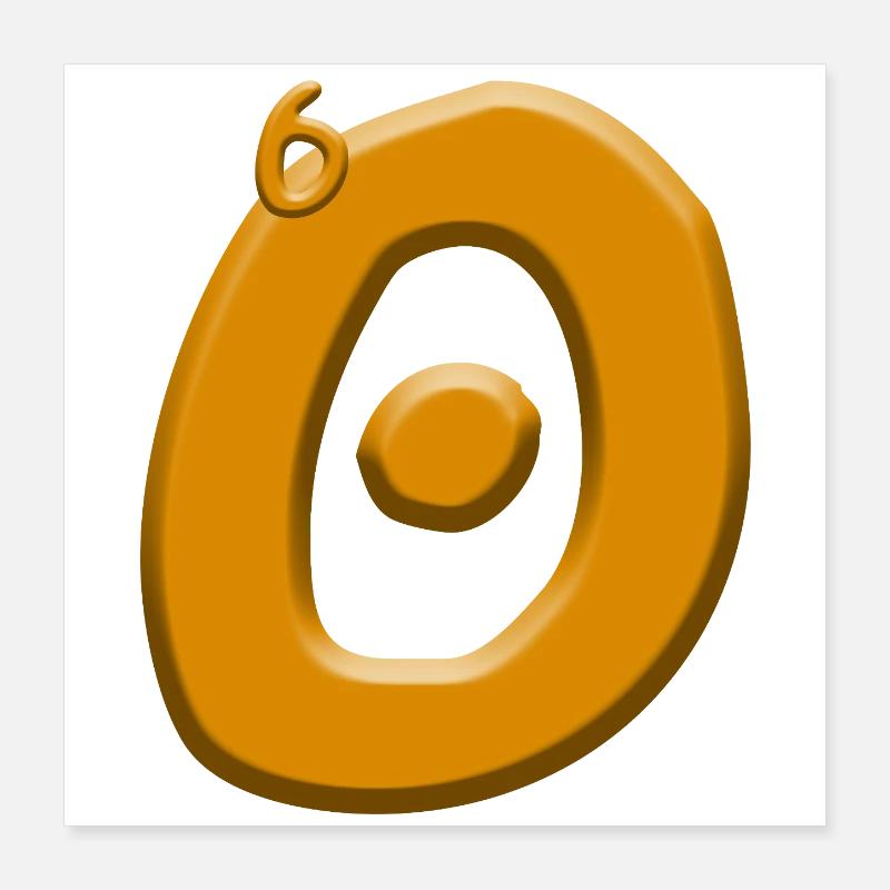 60. Geburtstag Poster 40x40 cm