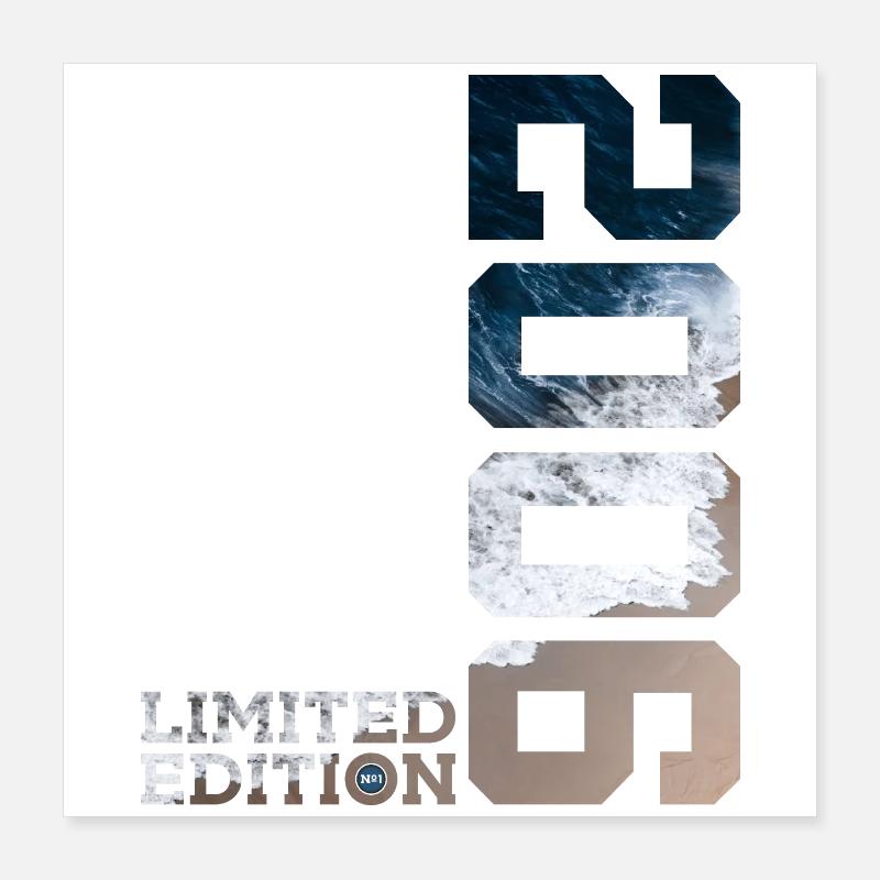 20E ANNIVERSAIRE ÉDITION LIMITÉE 2006 Poster 40 x 40 cm