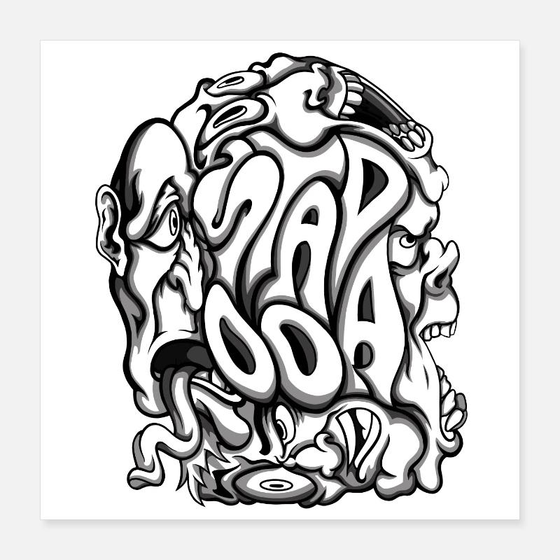 Stapooa2 Poster 16" x 16" (40x40 cm)