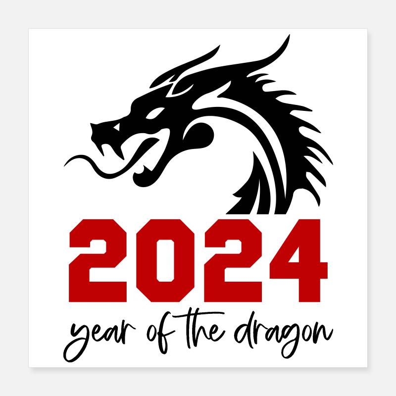 2024 Poster 40x40 cm