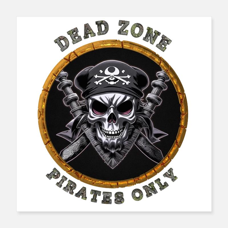 Dead Zone v6 Poster 40x40 cm