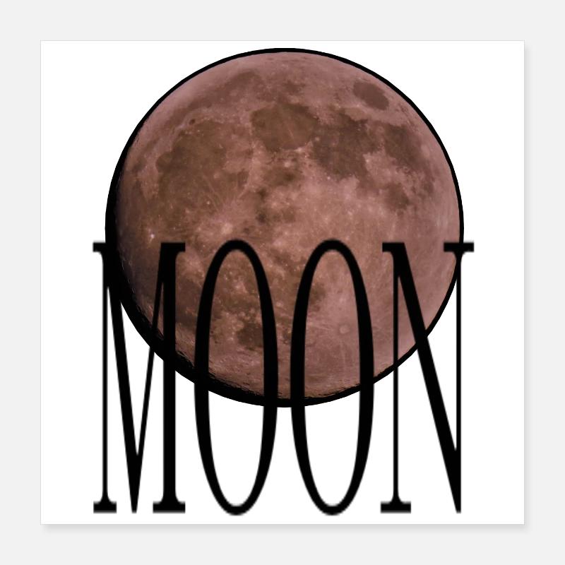 Cradle - Ruby Red Moon Poster 16" x 16" (40x40 cm)