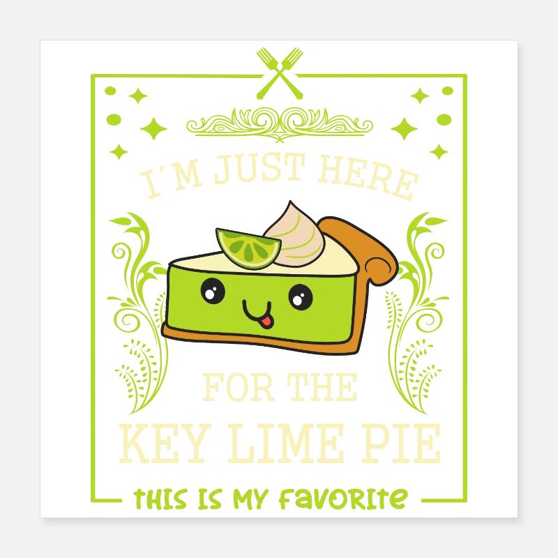 Lime Cake Poster 16" x 16" (40x40 cm)