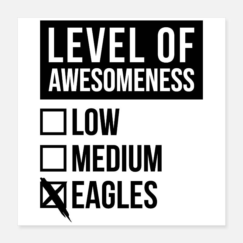 aigle Poster 40 x 40 cm