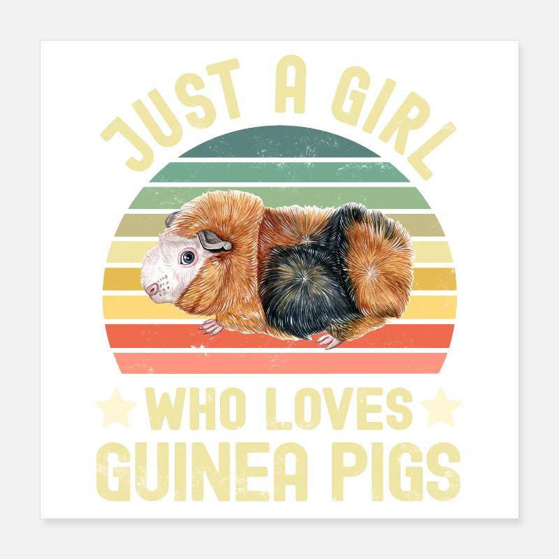 Guinea pig Poster 16" x 16" (40x40 cm)
