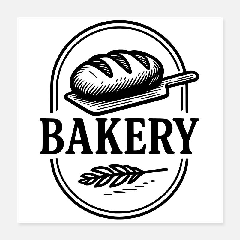 bakery Poster 16" x 16" (40x40 cm)