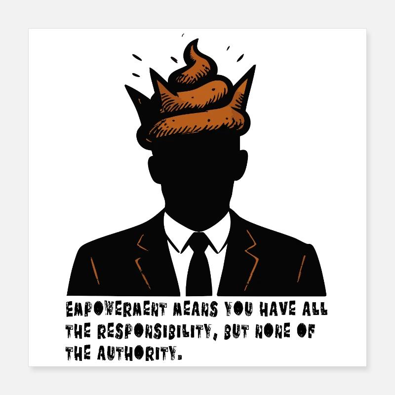 Leadershit Principles Poster 16" x 16" (40x40 cm)