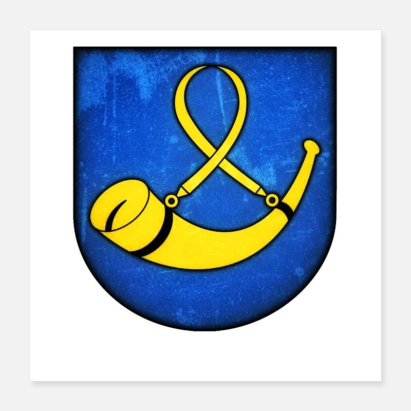 Tychy - Polen Poster 40x40 cm