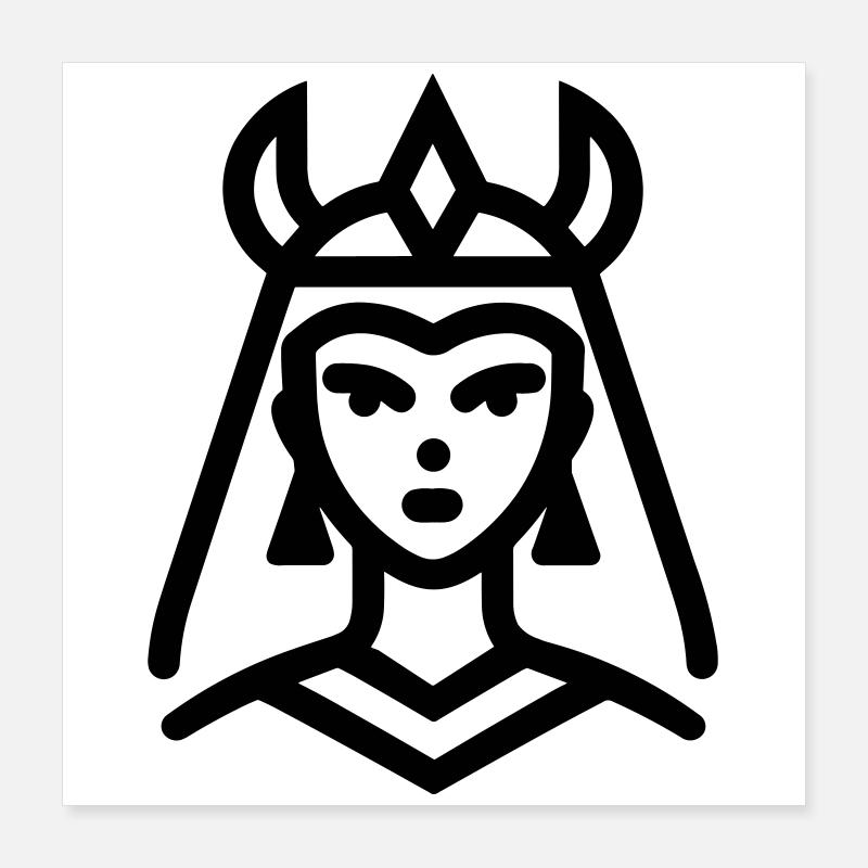 pharaon Poster 40 x 40 cm