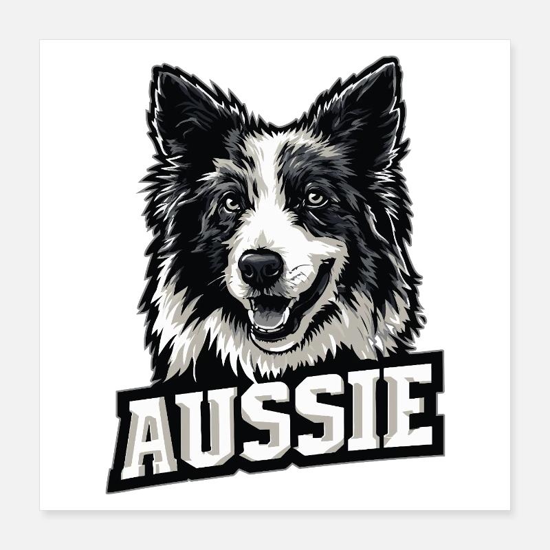 Berger australien – Aussie Pride Poster 40 x 40 cm