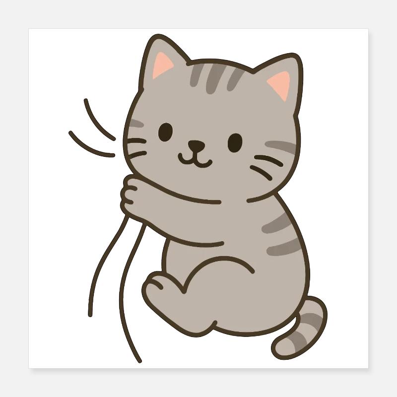 Dear little kitten Poster 16" x 16" (40x40 cm)