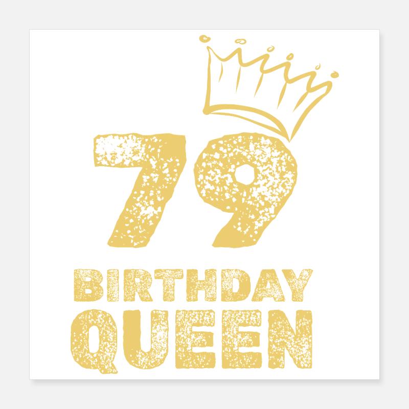79 Poster 40 x 40 cm