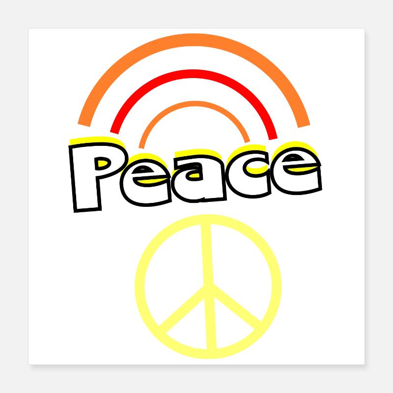 70s Pattern Poster 16" x 16" (40x40 cm)