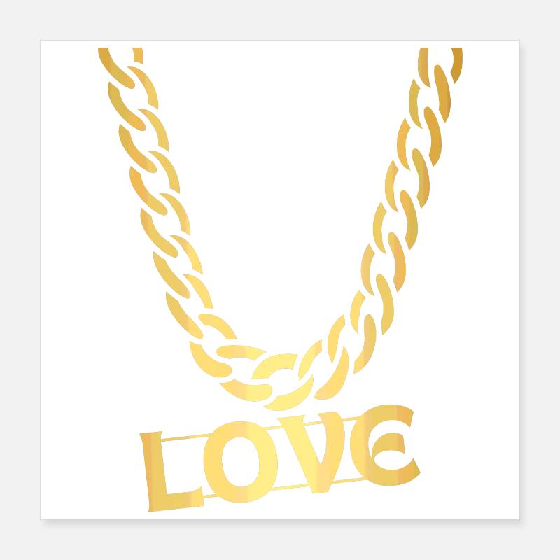 AMOUR Poster 40 x 40 cm