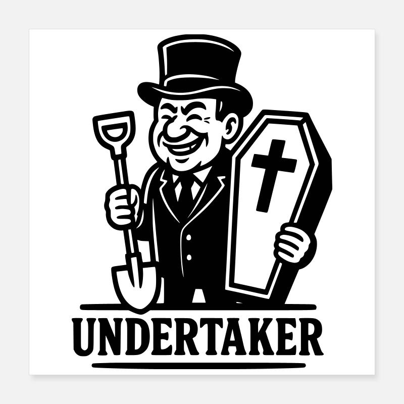 Undertaker Undertaker Poster 16" x 16" (40x40 cm)