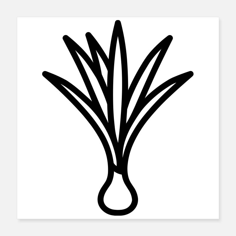 Lauch Poster 40x40 cm
