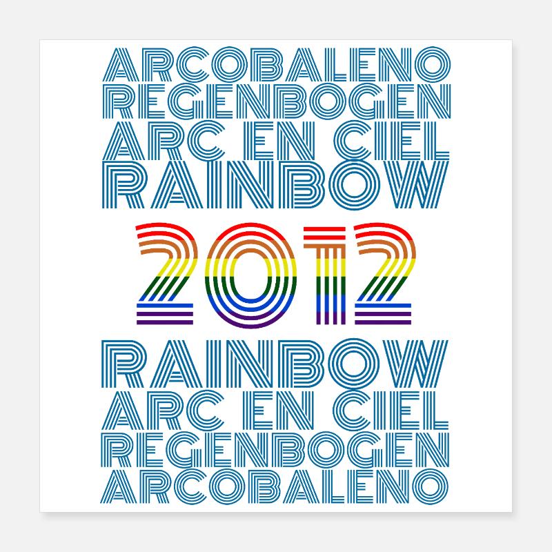 2012 Poster 40x40 cm