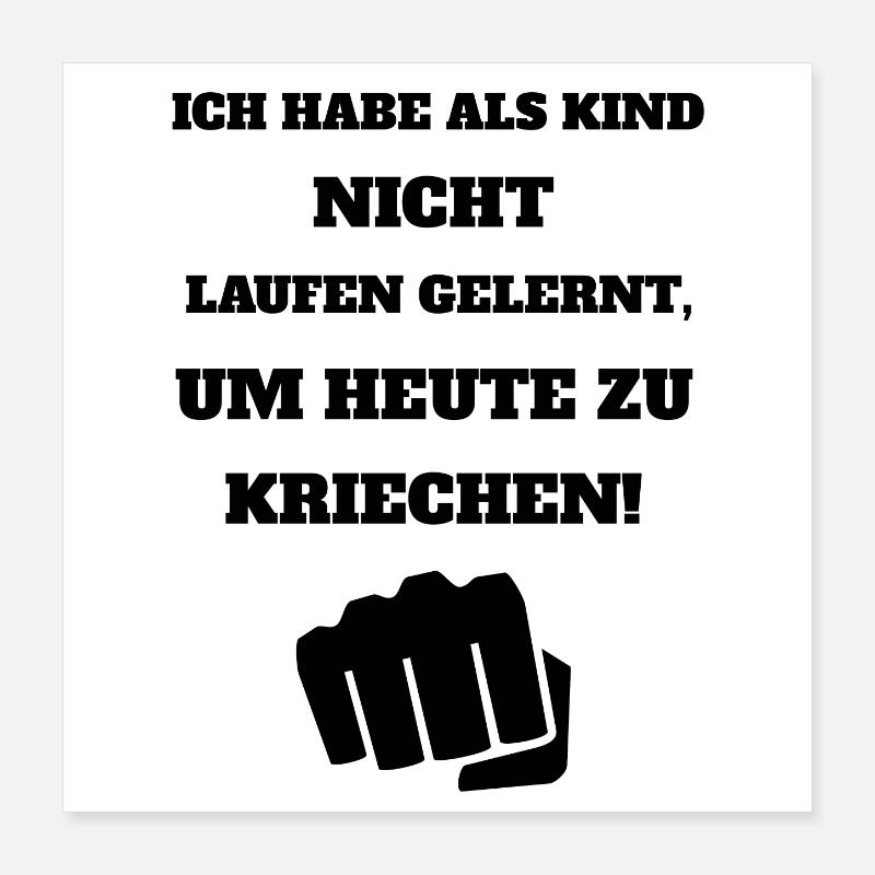 Koldt siger Poster 40x40 cm