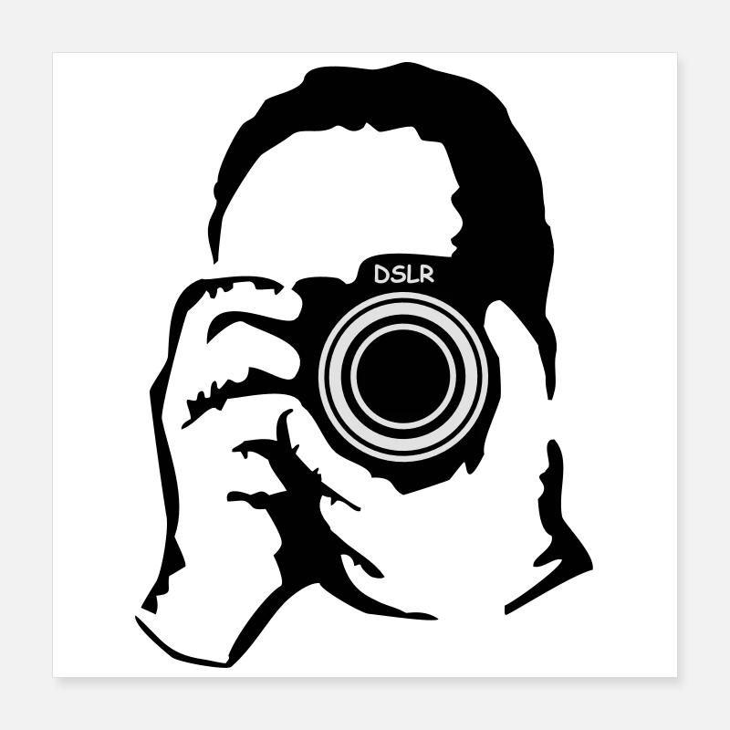photographer Poster 16" x 16" (40x40 cm)