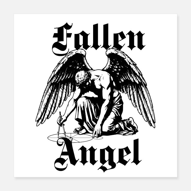 Fallen Angel Poster 16" x 16" (40x40 cm)