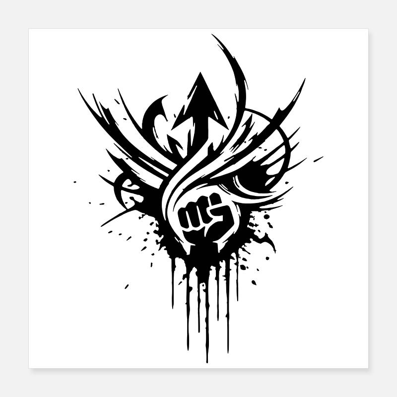 NoxstyllT3 Poster 40 x 40 cm