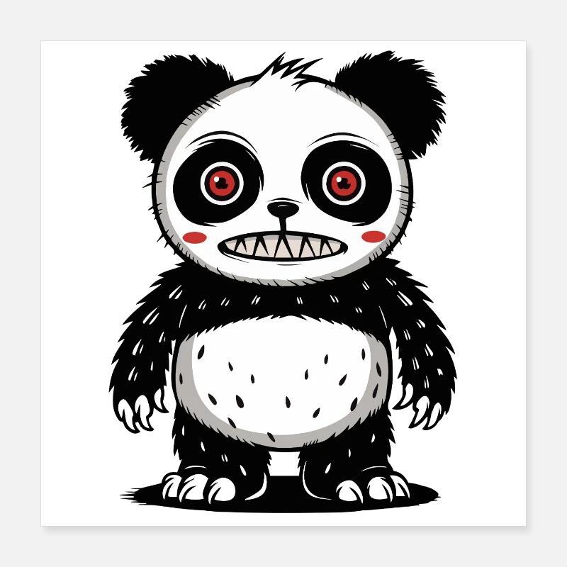 Panda Bear Poster 16" x 16" (40x40 cm)