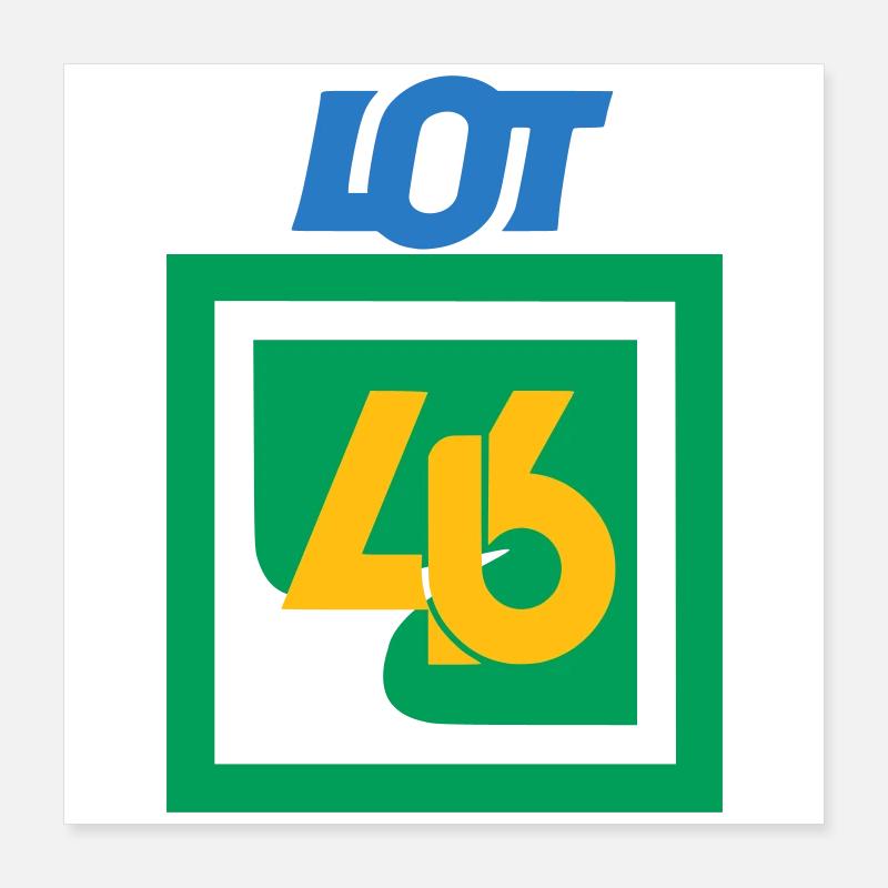 Los 46 Poster 40x40 cm