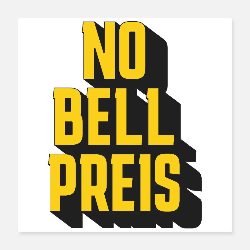 Pas de prix Bell Poster 40 x 40 cm