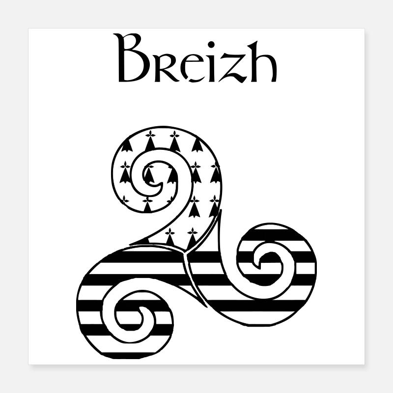 Britain Poster 16" x 16" (40x40 cm)