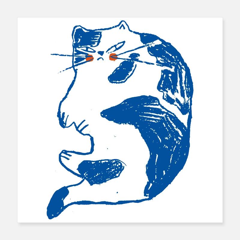 CRANKY Poster 16" x 16" (40x40 cm)