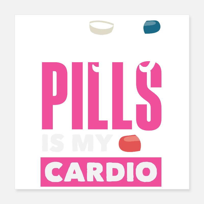 Pharmacien Technicien Pharmaceutique Poster 40 x 40 cm