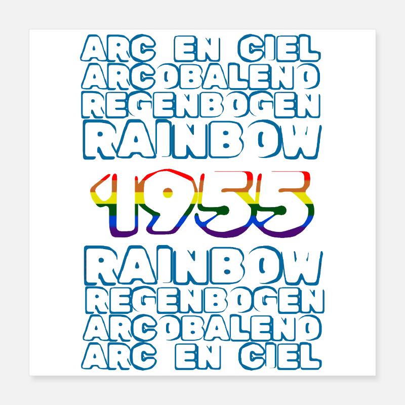 1955 Poster 40 x 40 cm