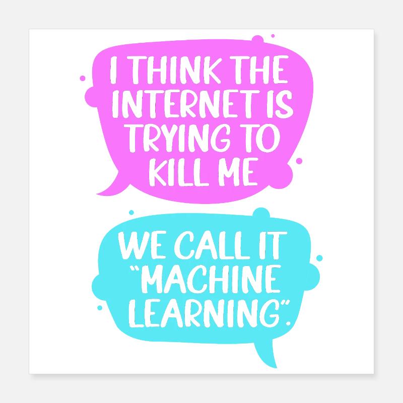 GPT Programmer Coder Poster 16" x 16" (40x40 cm)