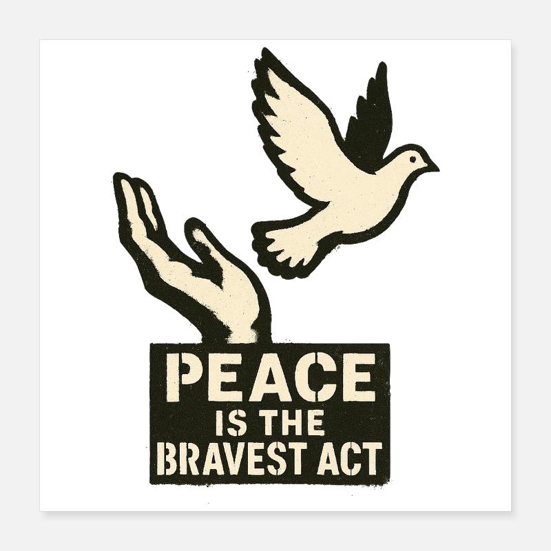 peace Poster 16" x 16" (40x40 cm)