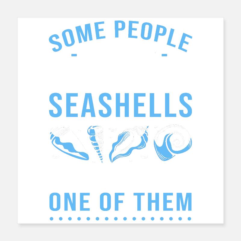 Shell Shell Collector Poster 16" x 16" (40x40 cm)