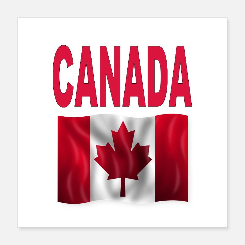 CANADA Poster 40 x 40 cm