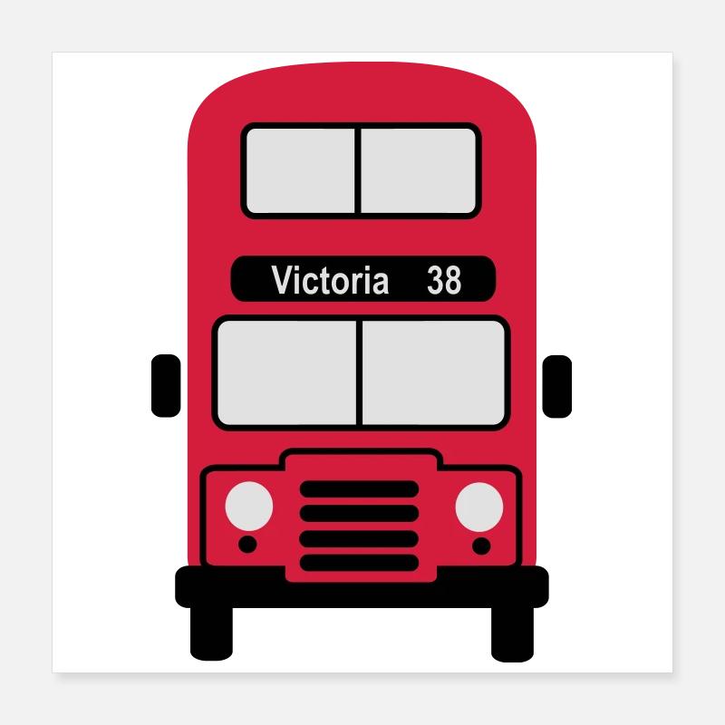 Londres Poster 40 x 40 cm